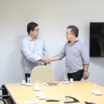 Reunião na Energisa tratou de obras de abastecimento de água cujos sistemas de bombas aguardam ligação de energia