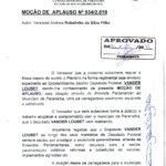 Vereador Robalinho parabenizou Vander por sua atuação em prol de Paranaíba e de todo o MS