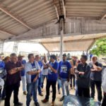 Pá carregadeira viabilizada por Vander foi entregue em Nioaque durante celebração na Colônia Conceição