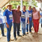 Pá carregadeira viabilizada por Vander foi entregue em Nioaque durante celebração na Colônia Conceição