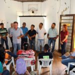 Vander esteve no Assentamento 20 de Março para entregar a patrulha mecanizada
