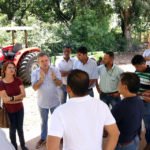 Vander esteve no Assentamento 20 de Março para entregar a patrulha mecanizada