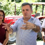 Vander esteve no Assentamento 20 de Março para entregar a patrulha mecanizada
