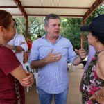 Vander esteve no Assentamento 20 de Março para entregar a patrulha mecanizada