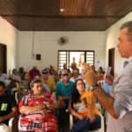 Vander esteve no Assentamento 20 de Março para entregar a patrulha mecanizada