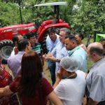 Vander esteve no Assentamento 20 de Março para entregar a patrulha mecanizada