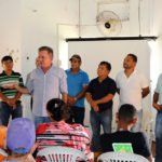Vander esteve no Assentamento 20 de Março para entregar a patrulha mecanizada