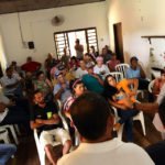 Vander esteve no Assentamento 20 de Março para entregar a patrulha mecanizada