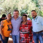 Vander esteve no Assentamento 20 de Março para entregar a patrulha mecanizada