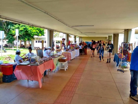 Produtores da feirinha da UFMS ser&atilde;o beneficiados pelo projeto do Mercado Escola