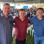 Giovani Corbari, Vander Loubet e Alexandrino Garcia em Aral Moreira