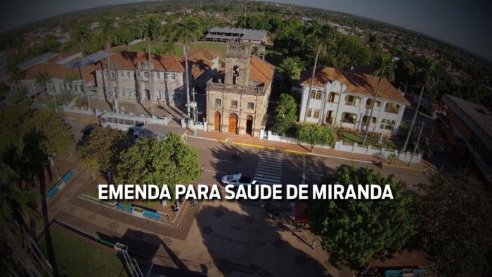 Saúde de Miranda recebe emenda de R$ 400 mil do deputado Vander