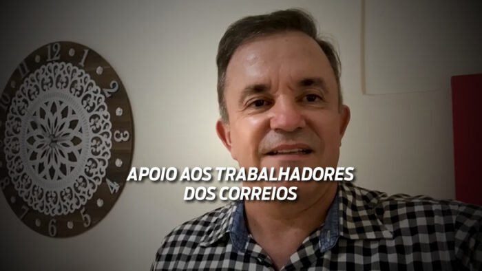 Vander manifesta apoio aos trabalhadores e trabalhadoras dos Correios