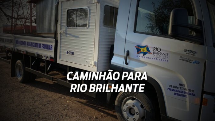 Rio Brilhante recebe caminhão viabilizado por Vander e Zeca para agricultura familiar