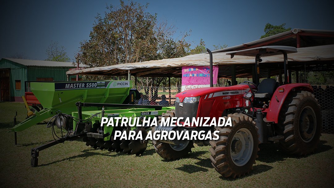 Vander confirma patrulha mecanizada para Agrovargas de Dourados