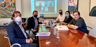 Vander e demais deputados da Cexquei apresentaram projetos ao presidente Rodrigo Maia