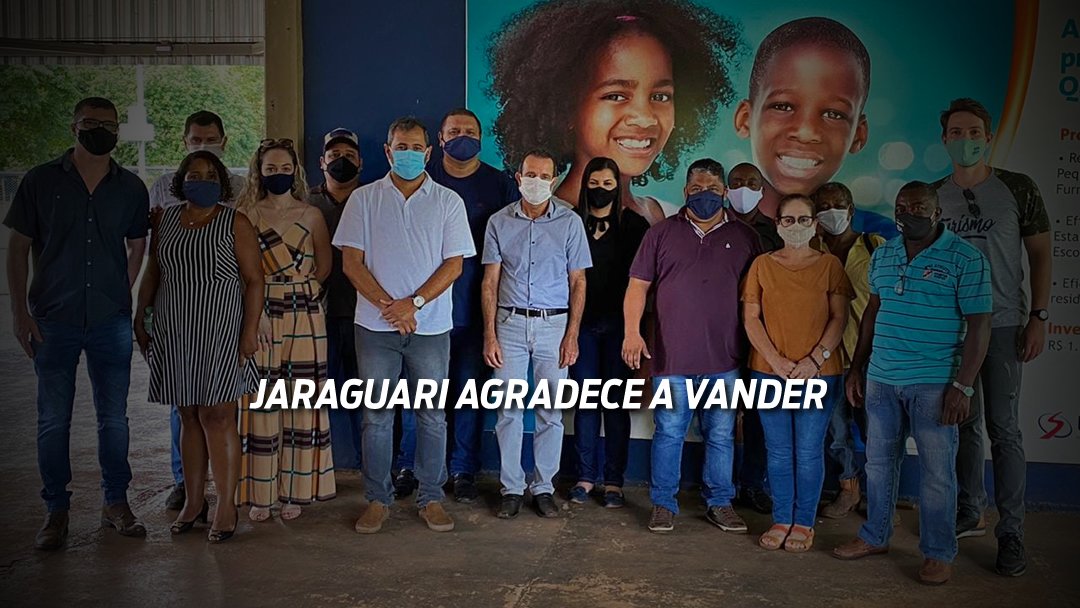 Reitor da Uems, prefeito e vereadores de Jaraguari agradecem a Vander por sua atuação parlamentar