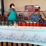 Maria de Araújo comemorou o novo espaço e o conforto e segurança que agricultores e clientes ganharam