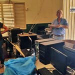 Visita do engenheiro elétrico à Escola Família Agrícola de Itaquiraí (Efaitaq)