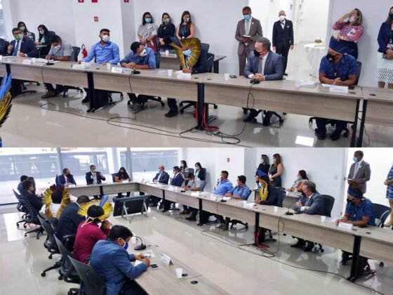 Vander e vereadores ind&iacute;genas de MS buscam solu&ccedil;&otilde;es para aldeias na Sesai