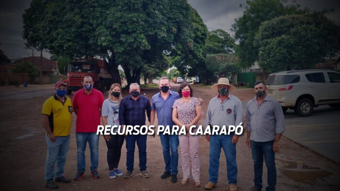 Vander visita Caarapó e anuncia emenda para pavimentação