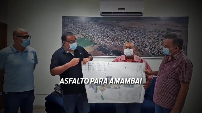 Vander garante drenagem e pavimentação da Vila Cristina em Amambai