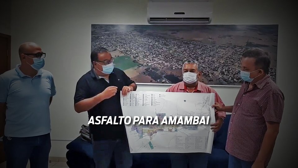 Vander garante drenagem e pavimentação da Vila Cristina em Amambai