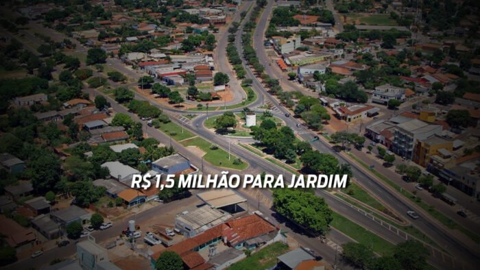 Vander confirma R$ 1,5 milhão para saúde e infraestrutura em Jardim
