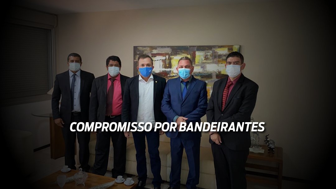 Deputado e prefeito firmam compromisso em prol de Bandeirantes