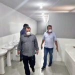 Visita a obra dos alojamentos para trabalhadores que vão atuar na construção da nova fábrica da Suzano