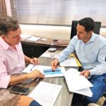Secretário Geraldo apresentou ao deputado Vander o projeto e recebeu notícia positiva