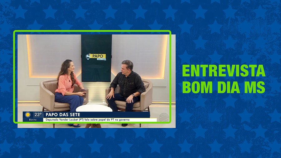 Entrevista do Vander ao Bom Dia MS