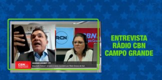 Entrevista do Vander à CBN Campo Grande