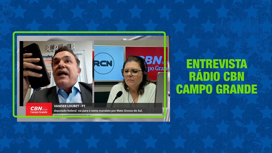 Entrevista do Vander à CBN Campo Grande