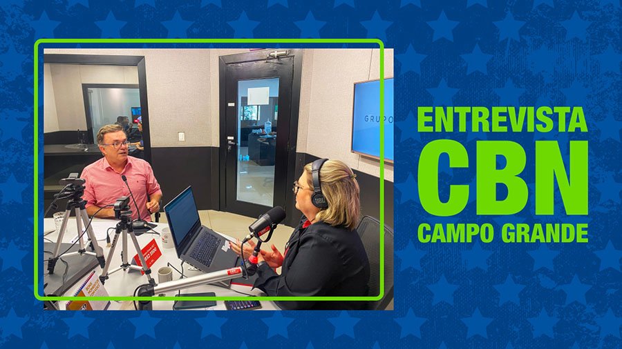 Entrevista do Vander à CBN Campo Grande