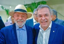 Presidente Lula e deputado Vander Loubet